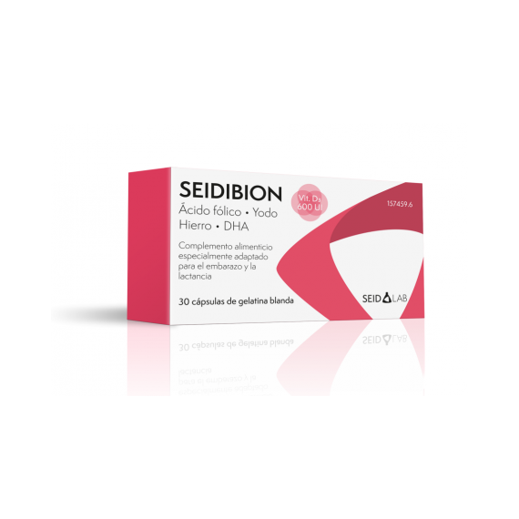 Seidibion Complément alimentaire pour la préconception, la grossesse et l'allaitement 30 capsules SEID LAB