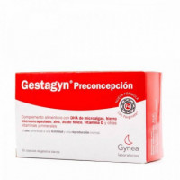 Gestagyn Preconcepción Complemento Alimenticio para Preparar el Embarazo 30 Cápsulas  GYNEA LAB