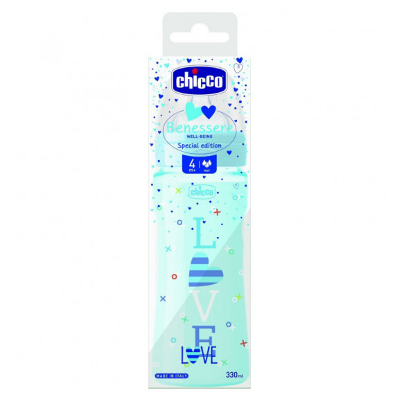 CHICCO Biberón Benessere Well-being Special Edition 4M+ 330ML CHICCO Biberón Benessere Well-being Special Edition 4M+ 330ML