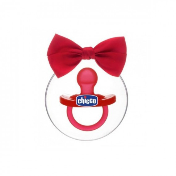 CHICCO Lollipop Physio Soft Silicone Red 0-6M