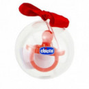 CHICCO Lollipop Physio Soft Silicone Red 0-6M