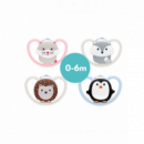 NUK Sucette en silicone Espace 0-6M