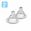 Tétine MAM Medium Flush 2M+ 2 pièces