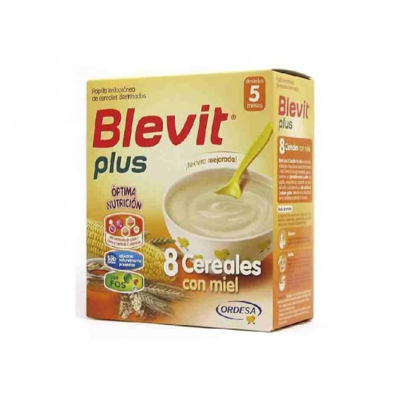 Blevit Plus 8 Cereais com Mel 600G ORDESA
