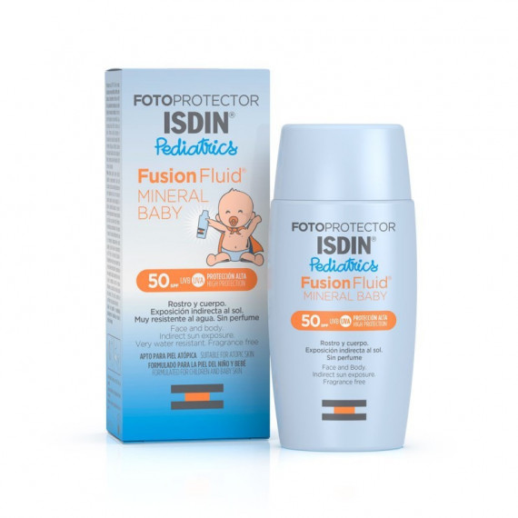 ISDIN Fotoprotector Fusion Fluid Mineral Pediatrics Spf 50+ 50ML