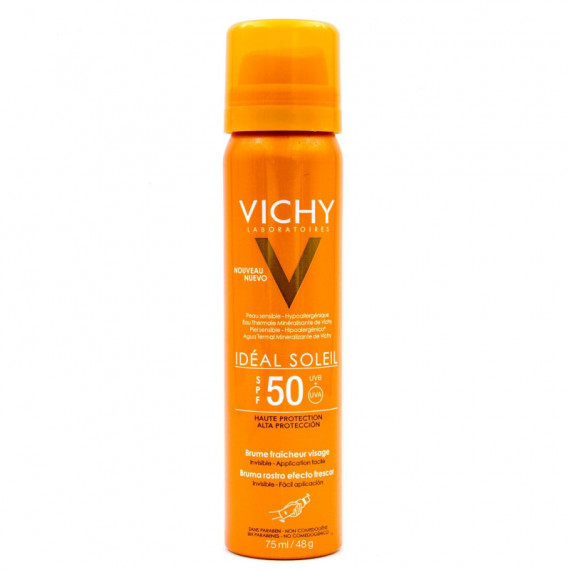 VICHY Ideal Soleil Bruma Rostro Spf 50 75ML VICHY Ideal Soleil Bruma Rostro Spf 50 75ML