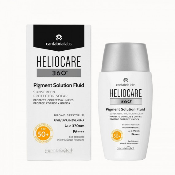 Heliocare 360º Pigment Solution Fluid Spf 50+ 50ML CANTABRIA LABS Heliocare 360º Pigment Solution Fluid Spf 50+ 50ML CANTABRIA LABS