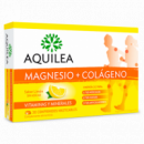 AQUILEA Magnesio + Colágeno 30 Comprimidos Masticables Sabor Limón