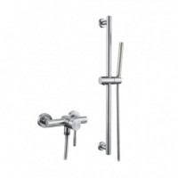 Stainless Steel Single Lever Mixer Shower Tray Series Arenisca BENOTTI