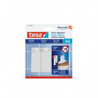 Clavo Adhesivo para Azulejos y Metal Soporta 3KG Blanco TESA