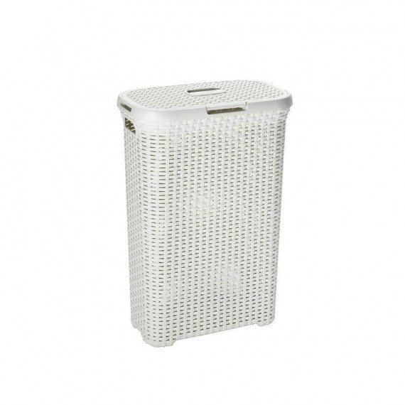 Cesto para la Ropa 44X26X61CM 40L Blanco CURVER - Guanxe Canarias