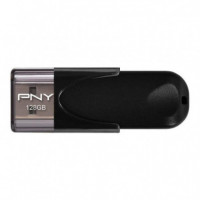 Pen Drive 128GB PNY USB 2.0 Attache 4 Black