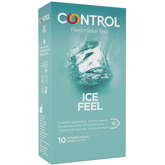 CONTROL Ice Feel Preservativos 10 Unidades