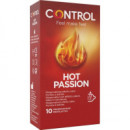 CONTROL Hot Passion Preservativos 10 Unidades