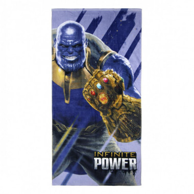 Avengers Infinite Power Serviette de bain en coton DISNEY