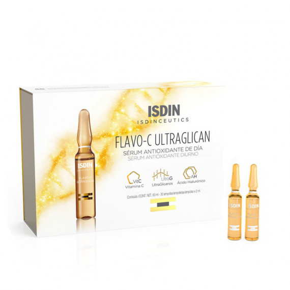 ISDIN ISDINceutics Flavo C Ultraglican Day Serum 30 Ampoules