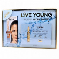 ISDIN Pack Live Young Rutina Hidratante Fusion Water + Hb
