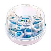 Phillips AVENT Microwave Sterilizer with 6-Bottle Capacity