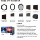 Kit de Filtros  Master HAIDA M10 HD4318