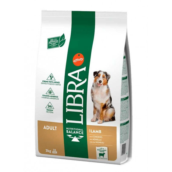 LIBRA Dog Ad. Cordero 3 Kg