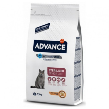 ADVANCE Cat Sterilized +10 Años 1,5 Kg