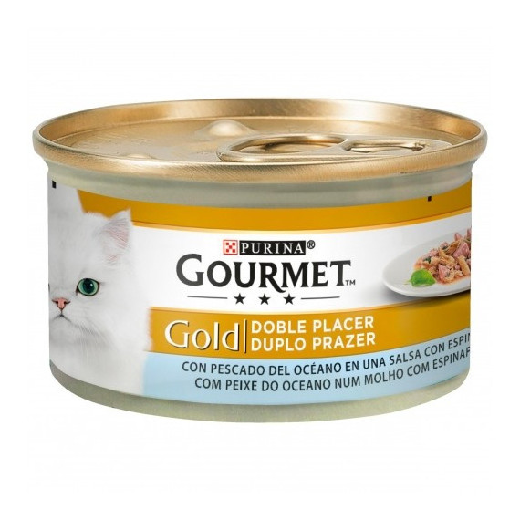 GOURMET Gold Pescado/espinaca 85 Gr