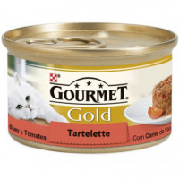 GOURMET Gold Tarta. Buey/tomate 85 Gr
