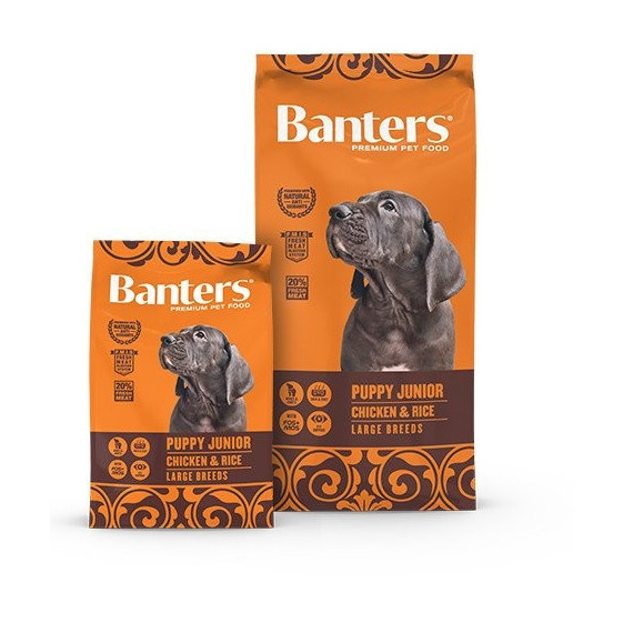 BANTERS Dog Puppy Pollo Large 3 Kg
