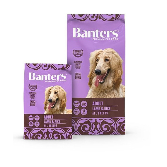 BANTERS Dog Ad. Cordero 3 Kg