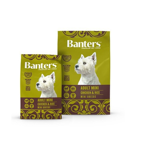 BANTERS Dog Ad. Mini Pollo 3 Kg