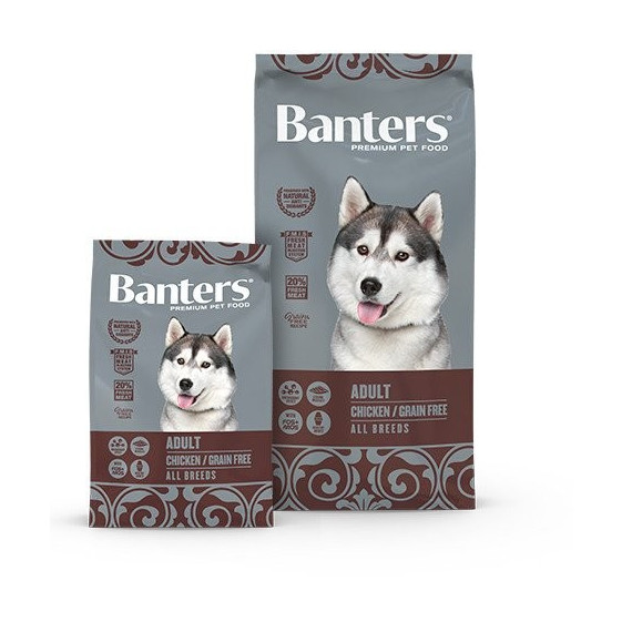 BANTERS Dog Ad. Grainfree Pollo 3 Kg