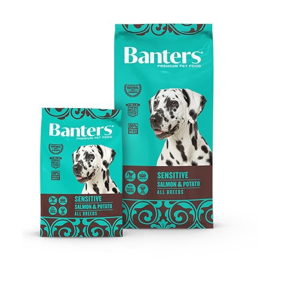 BANTERS Dog Sensitive Salmón 3 Kg