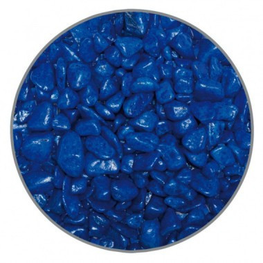 ICA Grava Color Azul Premium 7 Mm 1 Kg