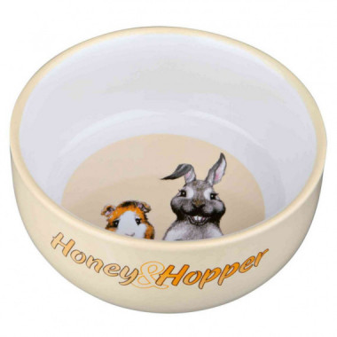 Trx Comedero Ceramica Honey Hopper 250ML  TRIXIE