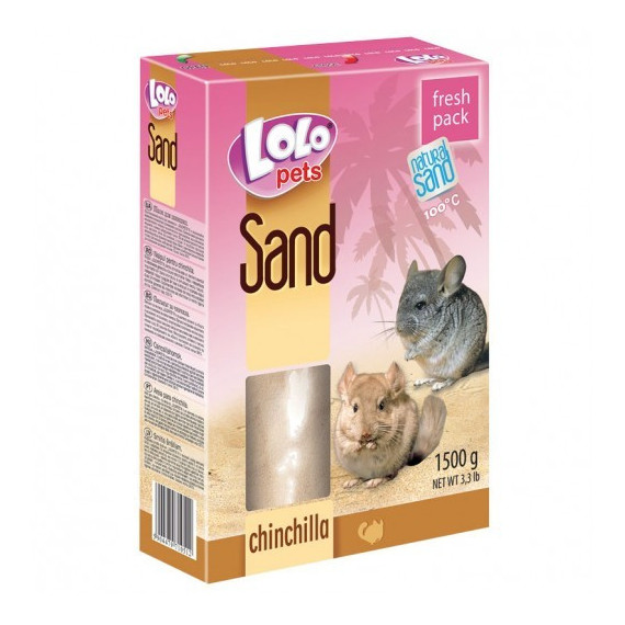 ICA Lolo Arena 1,5 Kg para Chinchillas