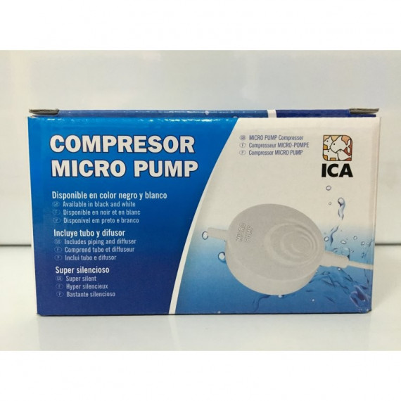 ICA Micro Pompe Compresseur ICA Blanc