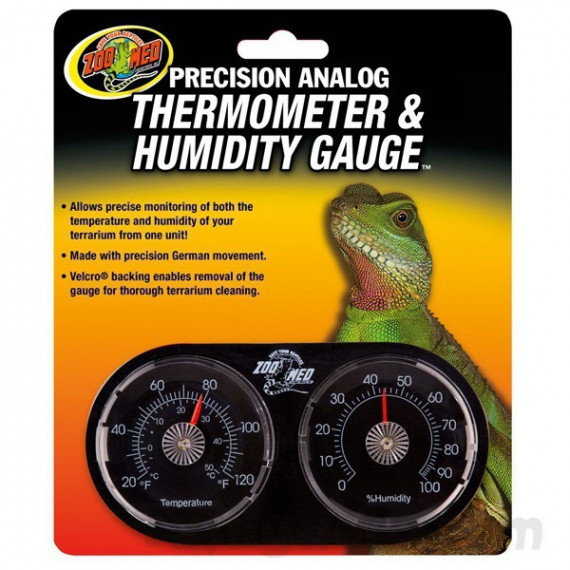 Zm Dual Thermomètre-Hygromètre ZOOMED