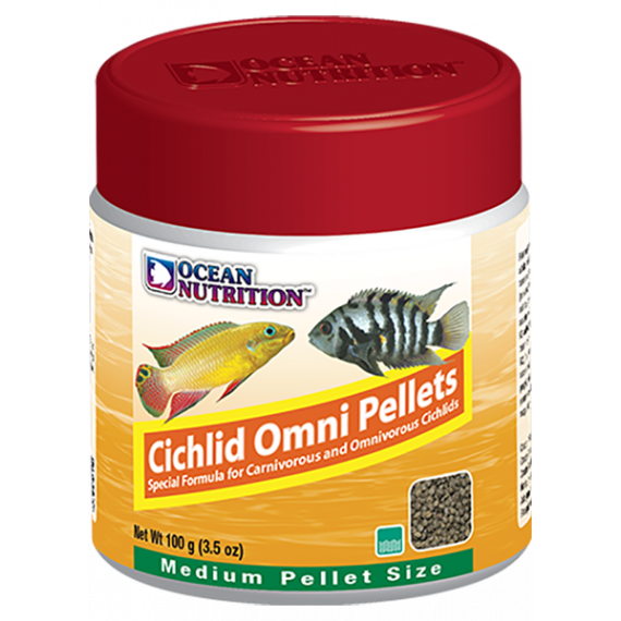 Ocean N. Cichlid Omni Pellet M 100 Gr  OCEAN NUTRITION