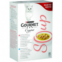 GOURMET Soup Salmon 4X40 Gr