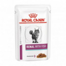Royal Diet Cat Renal Atun Pouch 85 Gr  ROYAL CANIN