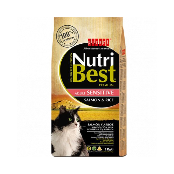 Nutribest Cat Ad. Salmon 15 Kg  PICART