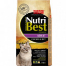 Nutribest Cat Ad. Pollo 2 Kg  PICART