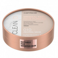 Catr. Clean Id Mineral Mattifying Powder Compact 010 CATRICE