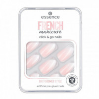 Ess. French Manicure Click & Go Uñas Artificiales 02  ESSENCE