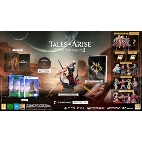 Tales Of Arise Edición Coleccionista PS4  BANDAI NAMCO