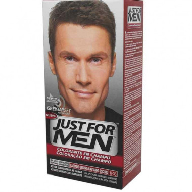 JUST FOR MEN Dark Brown Colouring Shampoo