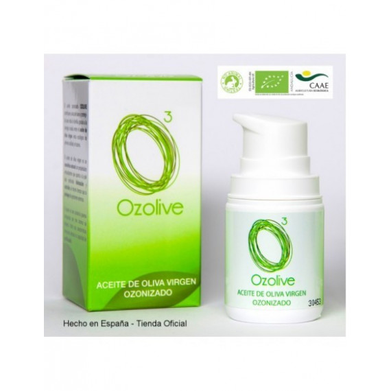 OZOLIVE Aceite de Oliva Virgen Extra Ecoóligo Ozonizado 50CC
