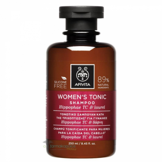 APIVITA Tonic Women Shampoo Hippophae y Laurel 250ML