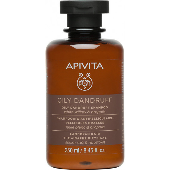 APIVITA Oily Dandruff Shampoo White Willow y Propoli 250ML