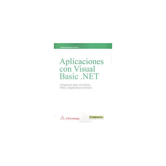 Aplicaciones con Visual Basic .net